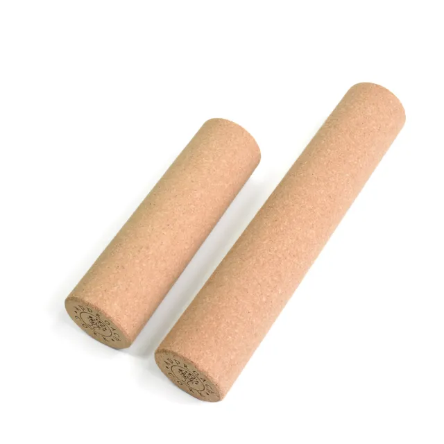 【Fun Sport】Approach yoga 與自然滾動軟木筋膜滾棒-30cm單支(限時送45mm軟木球)
