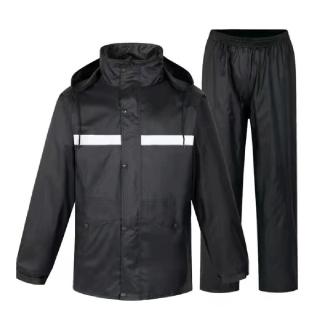 【巴黎精品】現貨+預購 雨衣套裝風衣長褲兩件套(加厚反暴雨反光防水男女雨具a1cd2)