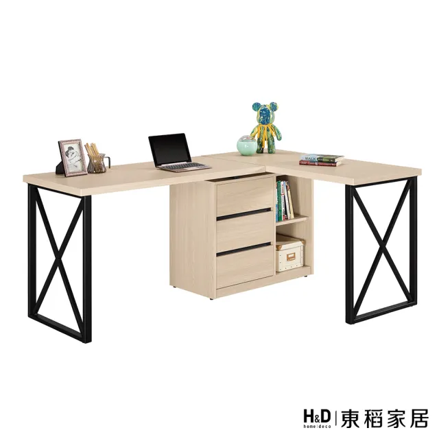 【H&D 東稻家居】多功能組合書桌6.8尺(TCM-09205)