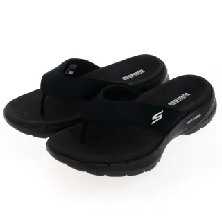 【SKECHERS】男鞋 健走系列涼拖鞋 GO WALK 6 SANDAL(229129BKW)