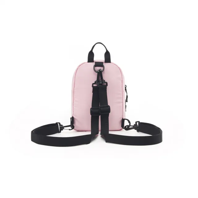 【FILA官方直營】LOGO後背包附吊飾-粉色(BPY-1102-PK)