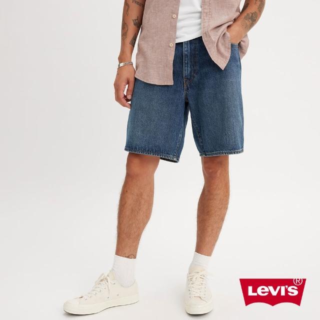 【LEVIS 官方旗艦】男款 468 STAY LOOSE寬鬆牛仔短褲 熱賣單品 A8461-0003