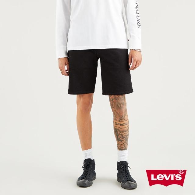 【LEVIS 官方旗艦】男款 405低腰膝上彈性牛仔短褲 熱賣單品 39864-0037