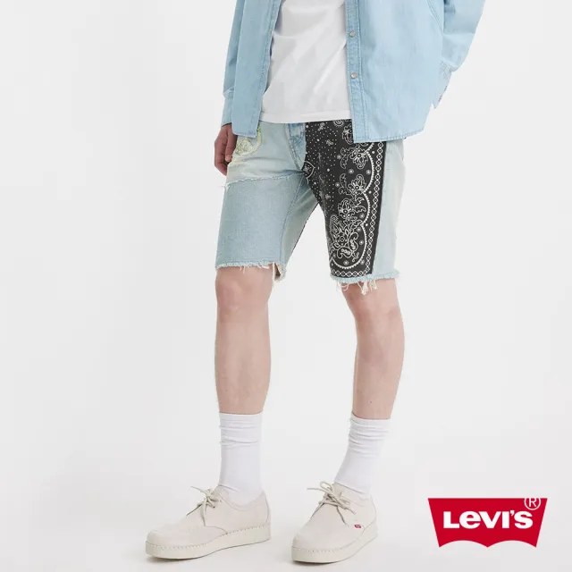 【LEVIS 官方旗艦】男款501OG 中低腰牛仔短褲 熱賣單品 36512-0226