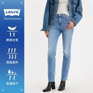 【LEVIS 官方旗艦】女款724 彈性高腰直筒牛仔褲 Performance Cool 熱賣單品 18883-0269