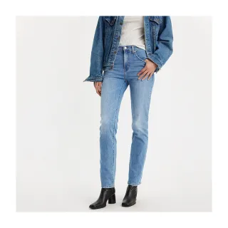 【LEVIS 官方旗艦】女款724 彈性高腰直筒牛仔褲 Performance Cool 人氣新品 18883-0269