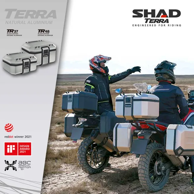 【SHAD】機車用 可攜快拆行旅-強化鋁箱(原廠公司貨 TR37-不含底座)
