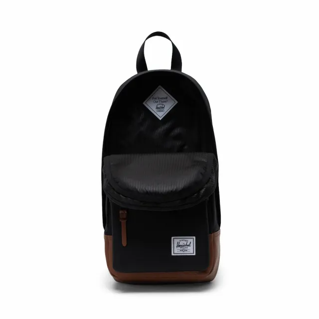 【Herschel】官方直營 斜背包 單肩包 胸包 8L Heritage Shoulder Bag 黑