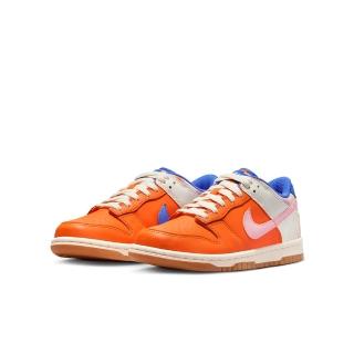 【NIKE 耐吉】休閒鞋 女鞋 大童 運動鞋 DUNK LOW SE GS 橘 FN0600-801