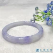 【文華珠寶】冰紫翡貴妃翡翠玉鐲 手圍16.5-17號(紫鐲)