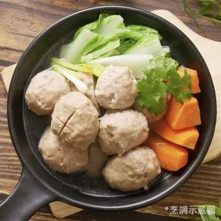 【大野山雞】山野豚 黑豬鮮肉貢丸 四入組(每包400g 共4包)