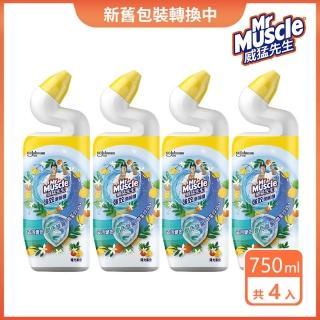 【威猛先生】變色威力潔廁劑750ml(4入組)