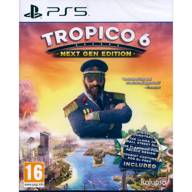 【SONY 索尼】PS5 總統萬歲6 新世代版本 Tropico 6 Next Gen Edition(英文歐版)