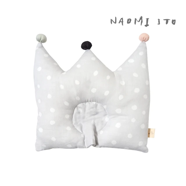 【NAOMI ITO】王冠凹型枕