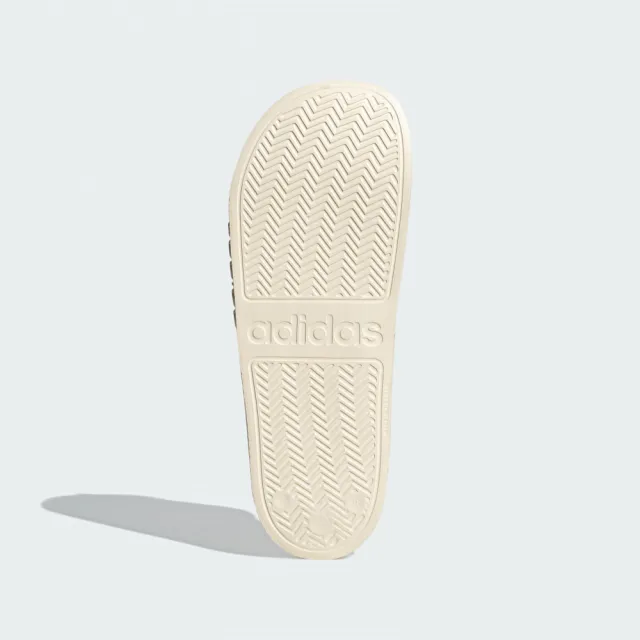 【adidas 愛迪達】ADILETTE SHOWER 米白色 男女鞋 拖鞋 休閒(IG8776 ∞)