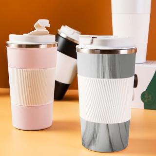 【TengYue】陶瓷內膽咖啡保溫杯510ml(隨行杯 咖啡杯 陶瓷塗層內膽 304不鏽鋼 保溫瓶)