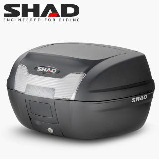 【SHAD】機車用 可攜式-快拆行旅箱(原廠公司貨 SH40-49x43x30cm)