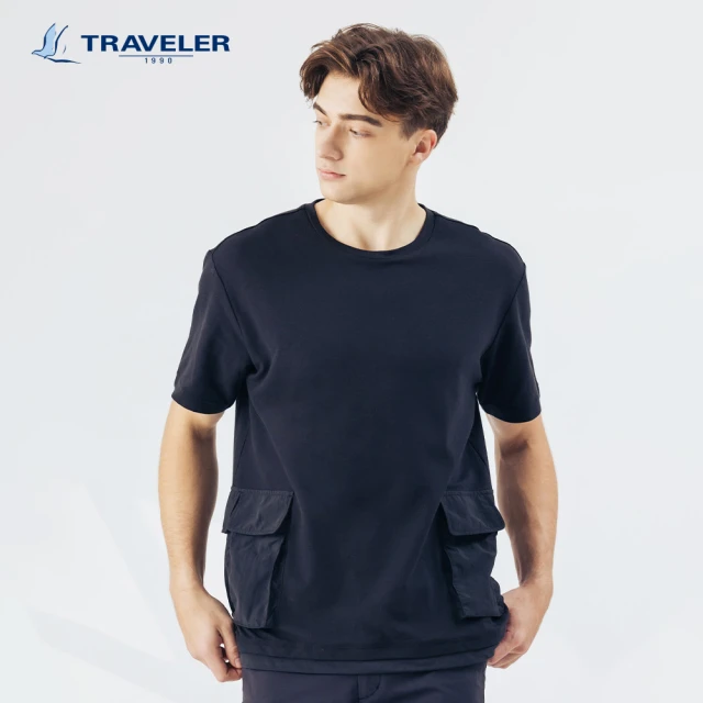 TRAVELER 旅行者 24SS男款消臭吸排上衣_241TR818(消臭/吸濕排汗/機能衣)