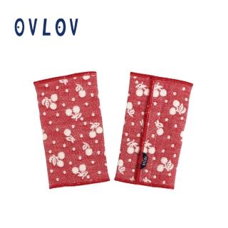 【日本 OVLOV】日本製六層紗口水巾(櫻桃紅)