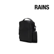 【RAINS官方直營】Reporter Box Bag 防水輕便長型斜背方包(Black 經典黑)