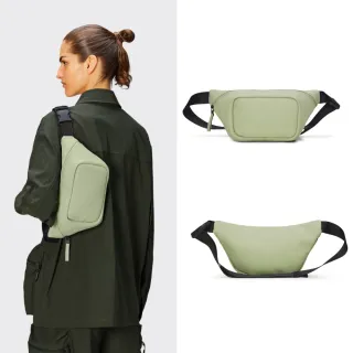 【RAINS官方直營】Bum Bag Mini 防水時尚簡約小型腰包(Earth 地球綠)