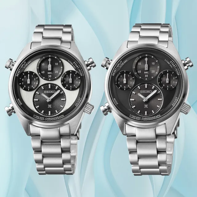【SEIKO 精工】PROSPEX系列  40周年紀念 大熊貓 貓熊 太陽能計時腕錶  SK044 母親節 禮物(兩款可選)