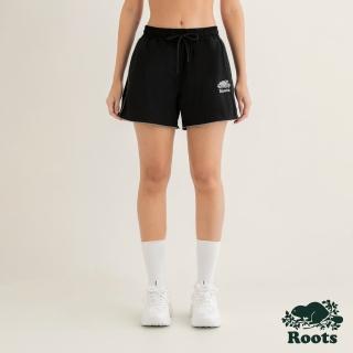 【Roots】Roots 女裝- OUTDOORS平織短褲(黑色)