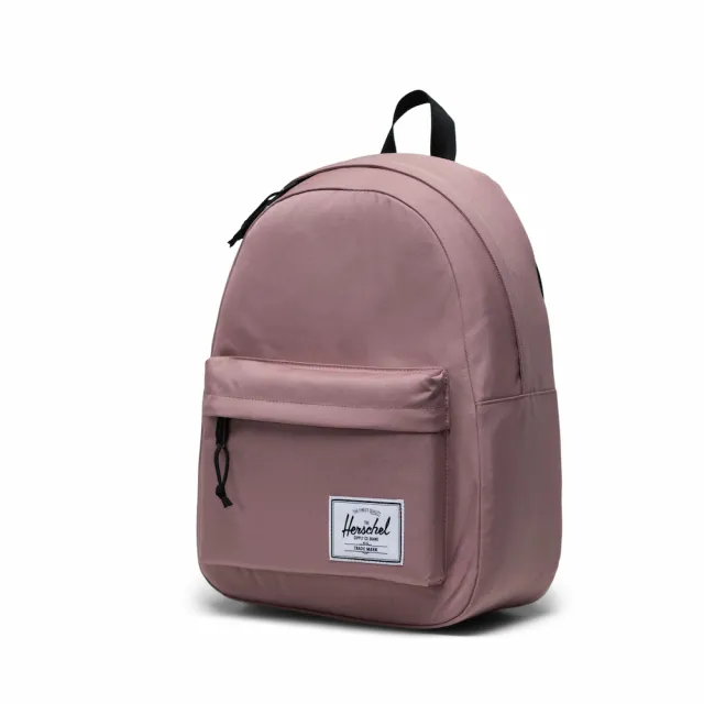 【Herschel】官方直營 後背包 14吋筆電包 書包 拉鍊 20L Classic™ 玫瑰粉