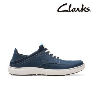 【Clarks】男鞋 Mapstone Easy 靈動感休閒時尚2 Way板鞋 休閒鞋(CLM76883C)