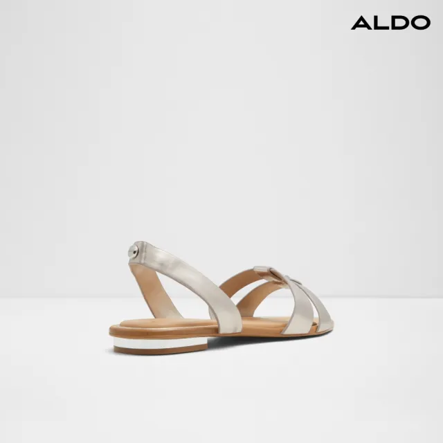 【ALDO】雙11★BALERA-簡約舒適一字帶平底涼鞋-女鞋(金色)