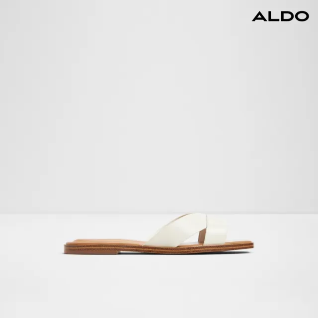 【ALDO】CARIA-簡單輕便品味涼拖鞋-女鞋(白色)