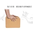 【Leader X】環保軟木高密度抗壓瑜珈磚 加厚加重款9.5cm