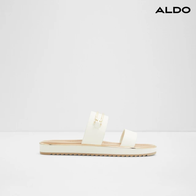 ALDO LAGOON-夏日樸實元素涼拖鞋-女鞋(白色)