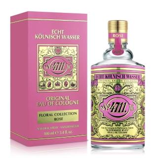 【4711】Floral Cologne Rose 玫瑰古龍水100ml(專櫃公司貨)