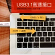 【GIGASTONE 立達】128GB USB3.1/3.2 Gen 1 極簡滑蓋隨身碟 UD-3202白(128G USB3.2高速隨身碟)