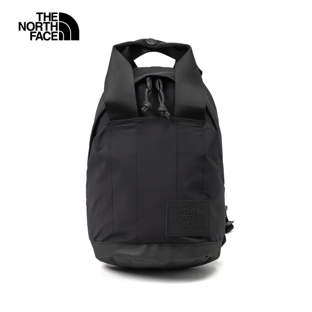 【The North Face 官方旗艦】北面男女款黑色防潑水大容量休閒後背包｜81DVJK3