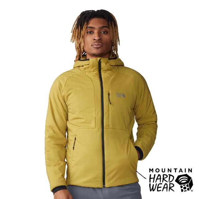 【Mountain Hardwear】Kor Stasis Hoody 防潑水保暖化纖連帽外套 男款 暗銅黃 #2042941