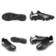 【PUMA】足球鞋 Future 7 Play FG/AG 男鞋 黑 白 皮革 支撐 人工草皮 短草皮 運動鞋(107723-02)