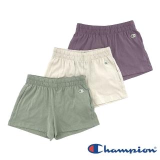 【Champion】官方直營-環保系列純棉短褲-童裝(3色-MOMO獨家)