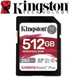 【Kingston 金士頓】512G SDXC SD U3 V60 UHS-II 記憶卡(SDR2V6/512GB 平輸)