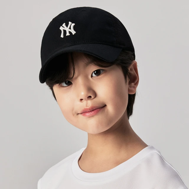 MLB 童裝 可調式軟頂棒球帽 童帽 紐約洋基隊(7ACP7