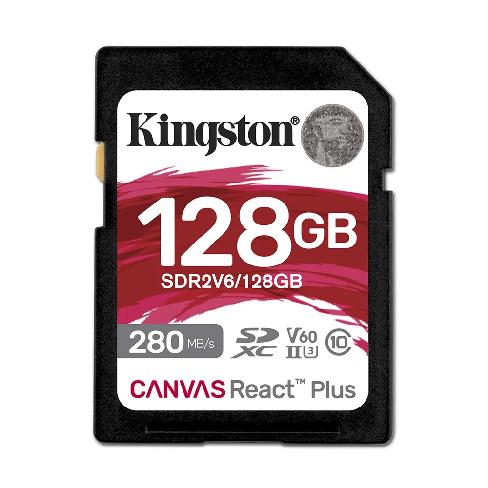 【Kingston 金士頓】128GB SDXC SD U3 V60 UHS-II 記憶卡(SDR2V6/128GB 平輸)