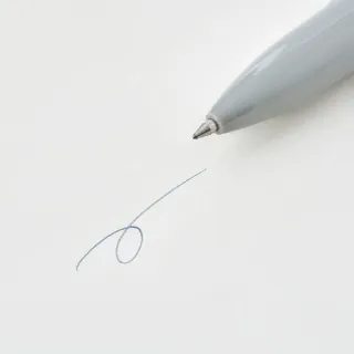 【MUJI 無印良品】口袋筆/0.5mm.灰