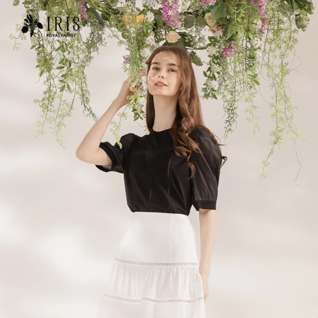 IRIS 艾莉詩IRIS 艾莉詩 日系亞麻棉上衣-2色(42928)