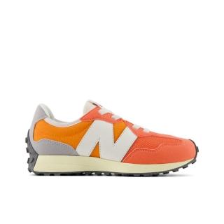 【NEW BALANCE】327 童鞋 中童 休閒鞋 橘色 穿搭 小朋友 鬆緊帶(PH327RF ∞)