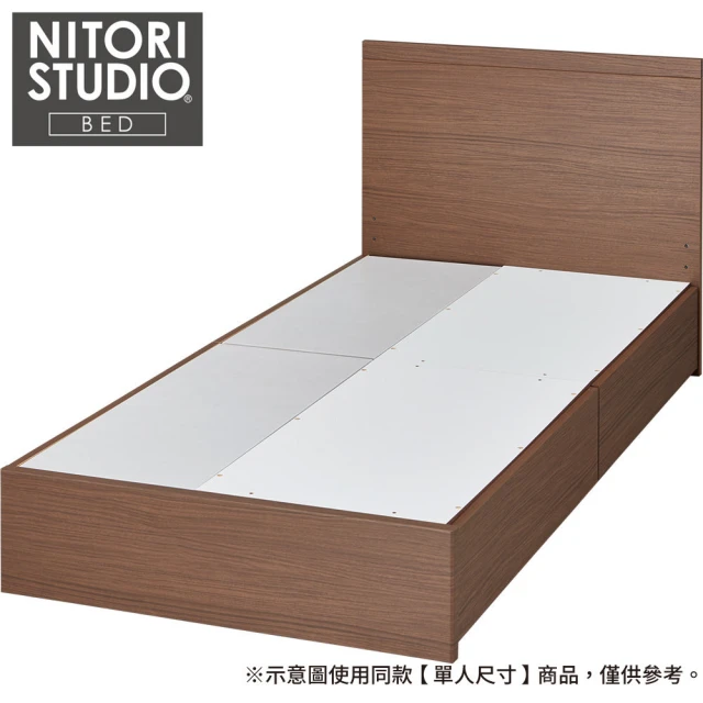 NEX 純白色抽屜床底/床架 單人加大3.5*6.2尺 大三
