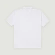 【Hang Ten】男裝-經典純棉素色短袖POLO衫(白)