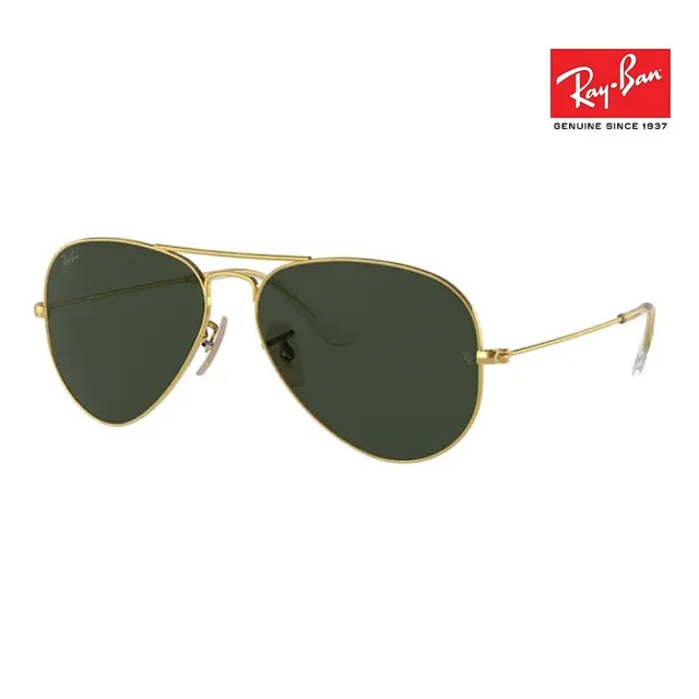 【RayBan 雷朋】捍衛戰士 湯姆克魯斯限定款 飛行員太陽眼鏡(RB3025-W3400 58mm)