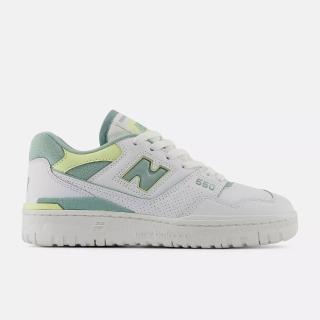 【NEW BALANCE】550系列 休閒鞋 女 運動鞋 B楦 白綠 穿搭(BBW550EB ∞)