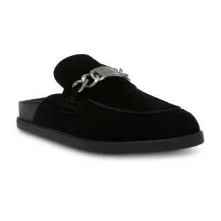 【steve madden】CHROMATIC 小香風金屬懶人拖鞋(黑色)